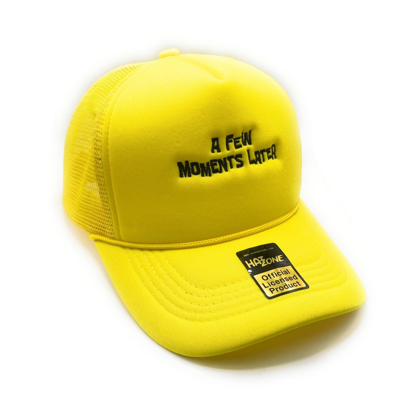 A Few Moments Later Mesh Trucker Snapback (Yellow) - Hat Supreme