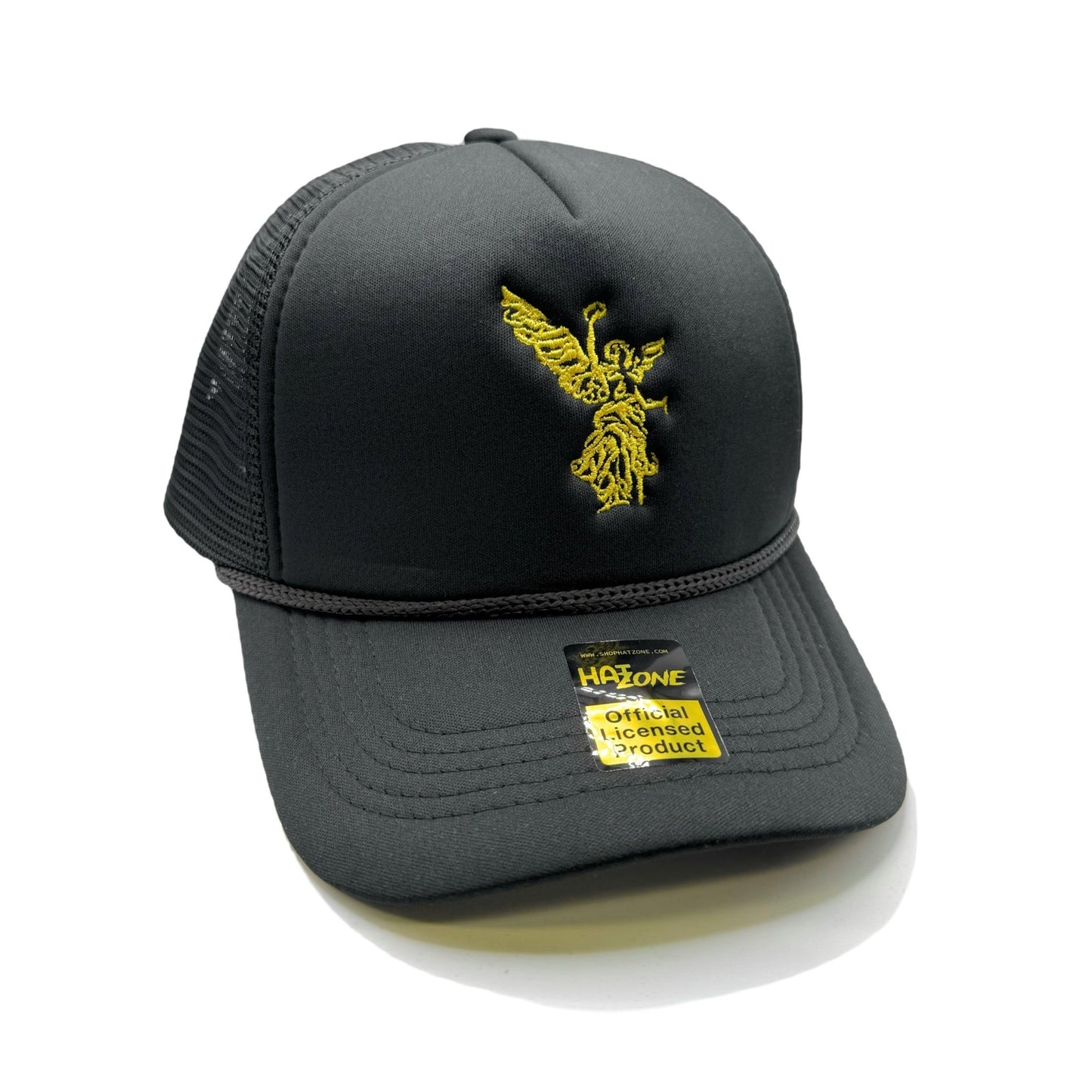 Angel de la Independencia CDMX Mesh Trucker Snapback (Black) - Hat Supreme