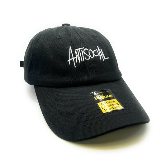 Antisocial Dad Hat (Black) - Hat Supreme