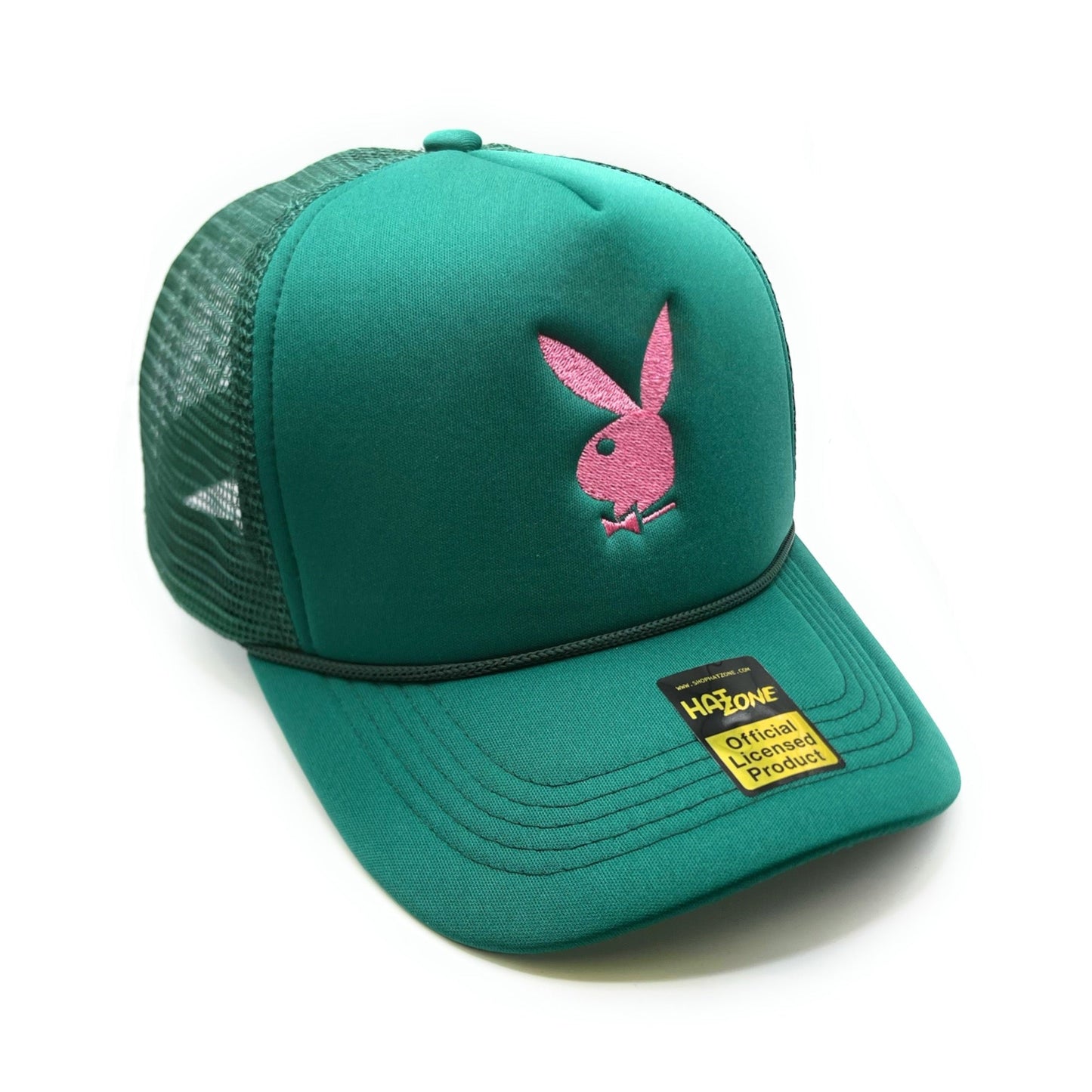 Bunny Mesh Trucker Snapback (Green) - Hat Supreme