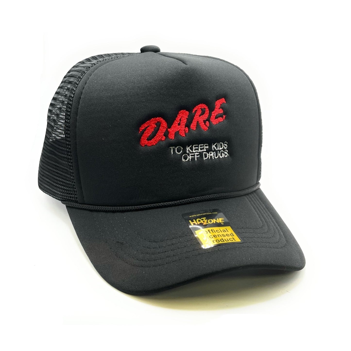 Dare Mesh Trucker Snapback (Black) - Hat Supreme