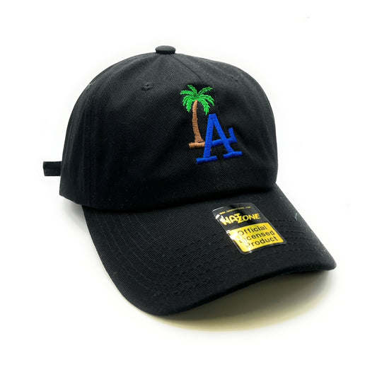 LA Palms Dad Hat (Black) - Hat Supreme
