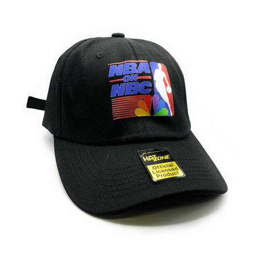 Retro Basketball Dad Hat (Black) - Hat Supreme