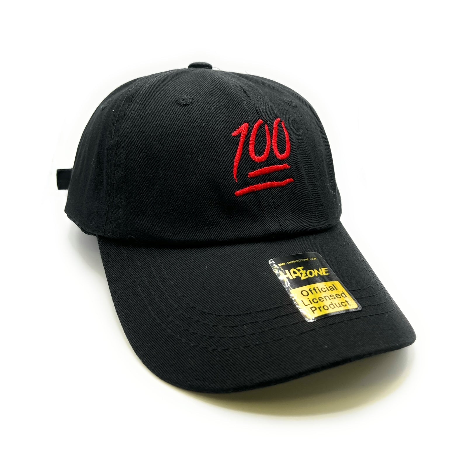 100 Emoji Dad Hat (Black) - Hat Supreme