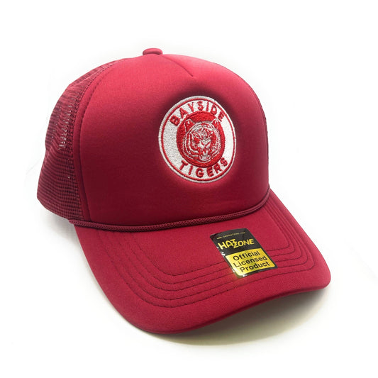 Bayside Mesh Trucker Snapback (Burgundy) - Hat Supreme