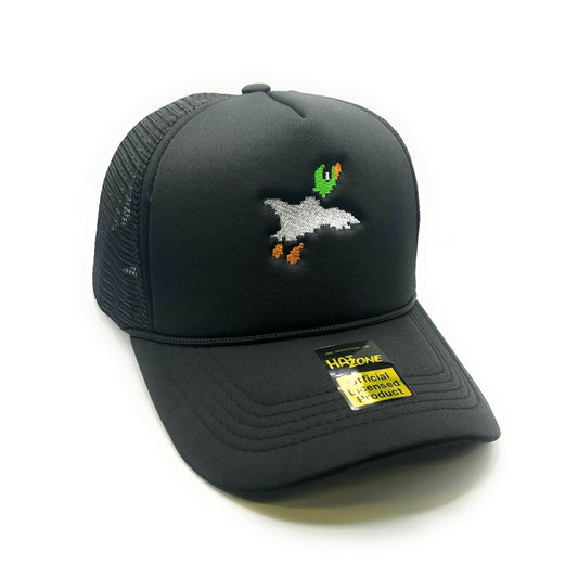 Duck Hunt Mesh Trucker Snapback (Black) - Hat Supreme