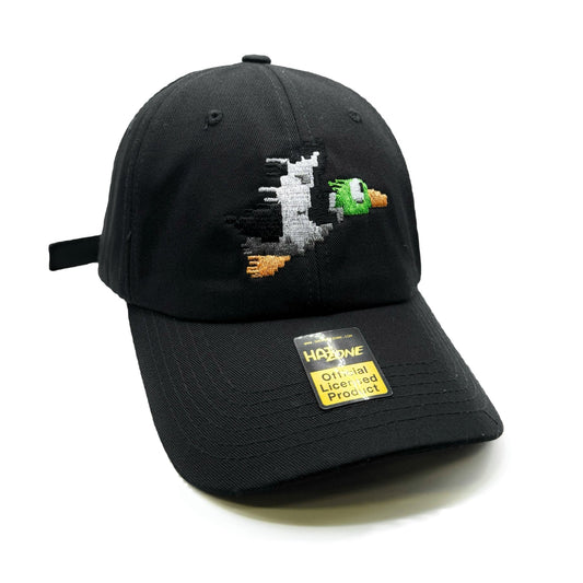 Duck Hunt XL Dad Hat Strapback (Black) - Hat Supreme