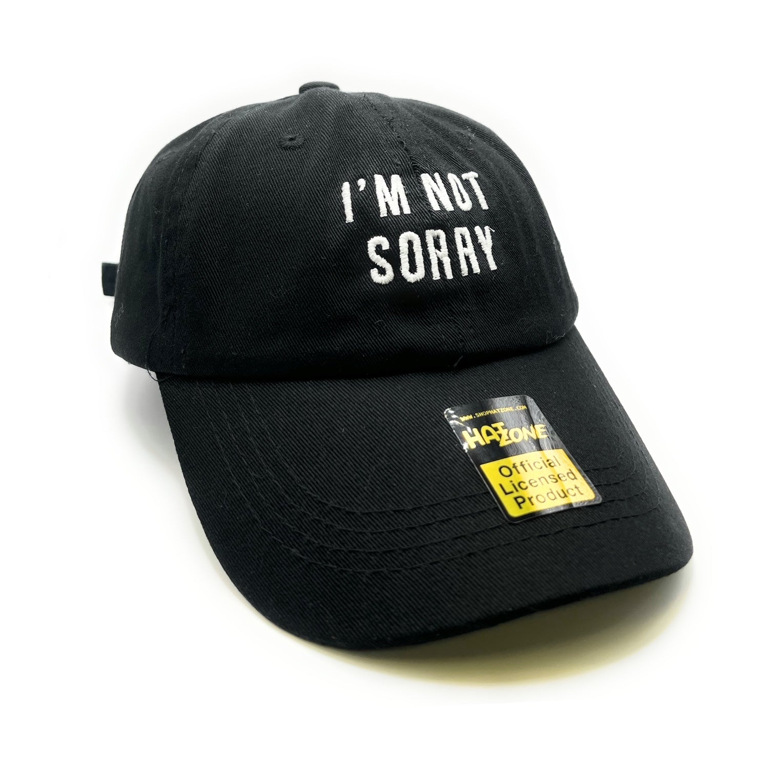 Im Not Sorry Dad Hat (Black) - Hat Supreme
