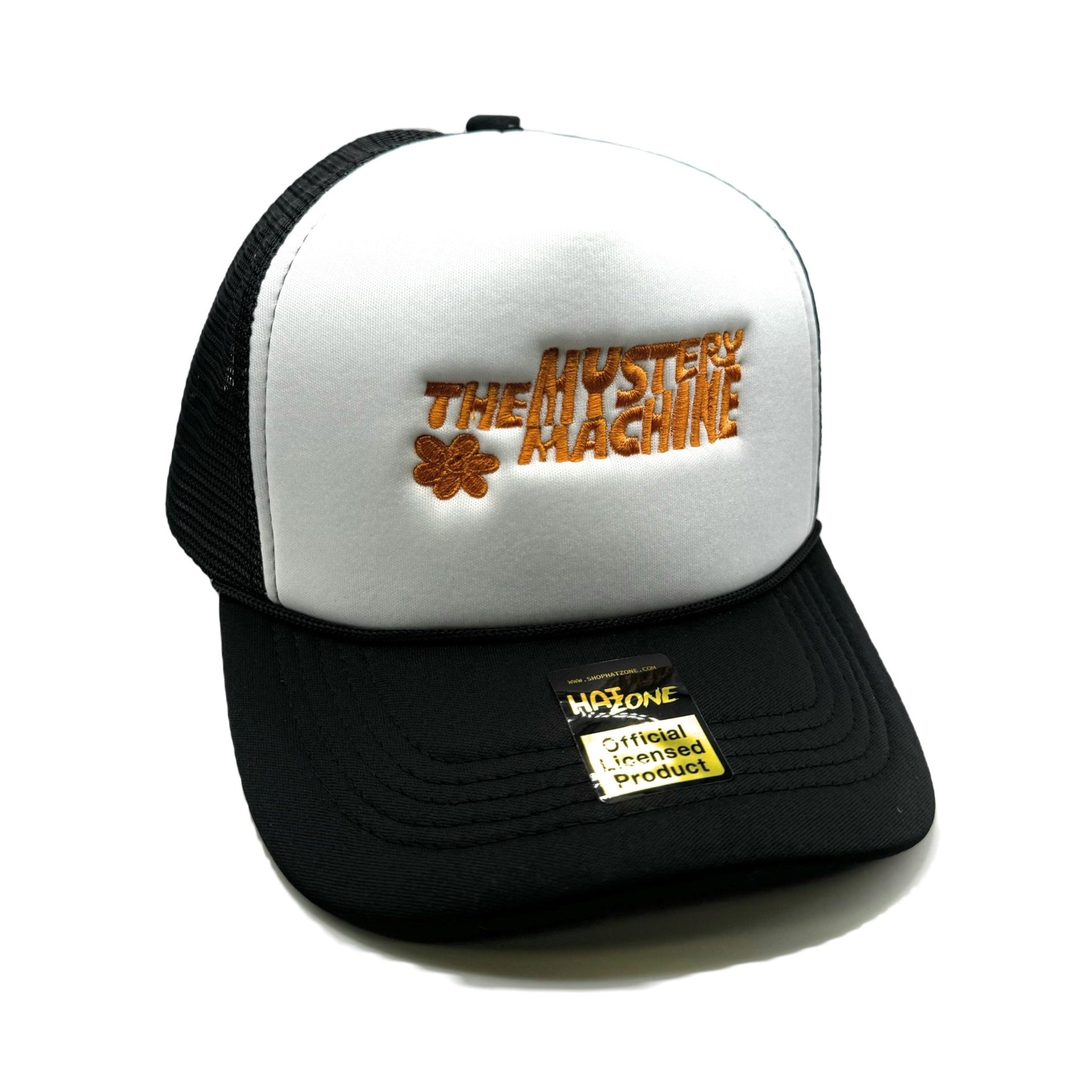 Mystery Machine Mesh Trucker Snapback (Black) - Hat Supreme