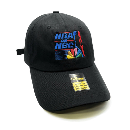 Retro Basketball Dad Hat Strapback (Black) - Hat Supreme