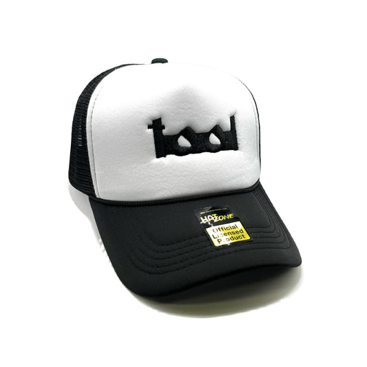 Tool Mesh Trucker Snapback (White/Black) - Hat Supreme