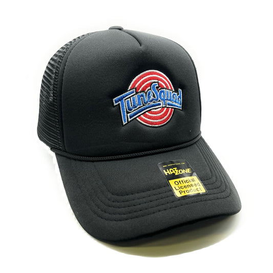 Tune Squad Mesh Trucker Snapback (Black) - Hat Supreme